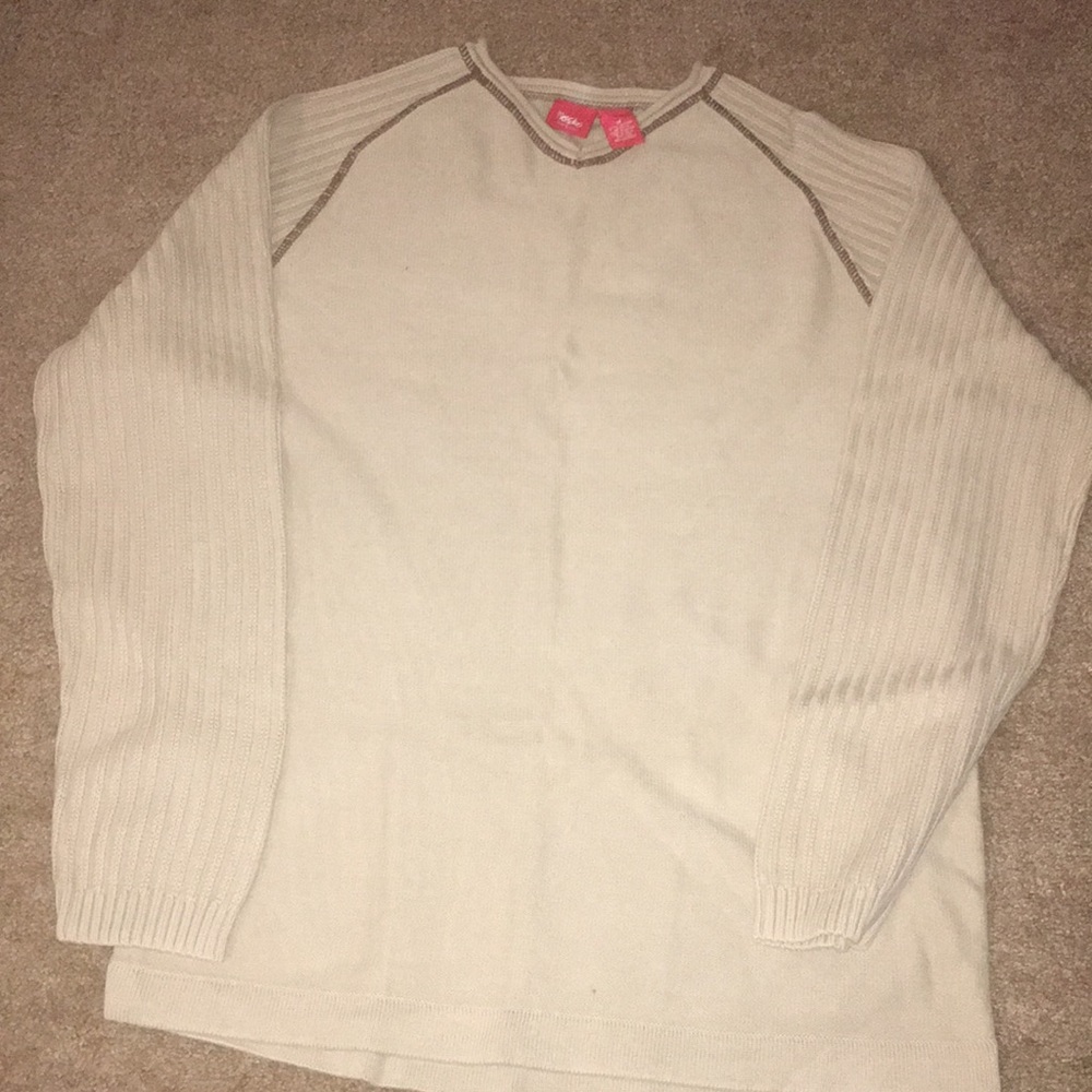 Tan sweater